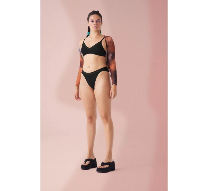 Dámske nohavičky BODY ADAPT Twist High leg - BLACK - čierna 0004 - SLOGGI