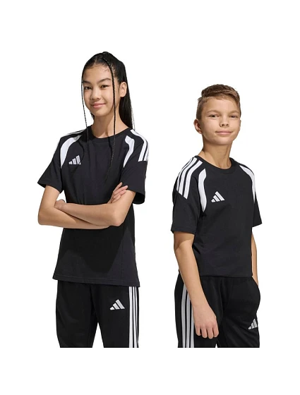 Dětské tričko Tiro 26 League Tee černé model 22060210 - ADIDAS Dětské tričko Tiro 26 League Tee černé model 22060210 - ADIDAS