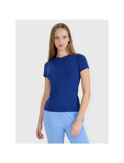 Dámske hladké tričko slim 4F 4FWMM00TTSHF2673-31S Dámske hladké tričko slim 4F 4FWMM00TTSHF2673-31S
