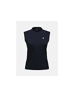 Dámske tričko PEAK PERFORMANCE W Mountainbreath Sleveless Polo, čierna farba Dámske tričko PEAK PERFORMANCE W Mountainbreath Sleveless Polo, čierna farba