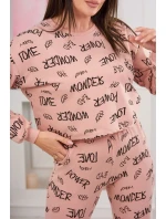 model 18746290 set tmavě pudrově růžový - K-Fashion model 18746290 set tmavě pudrově růžový - K-Fashion