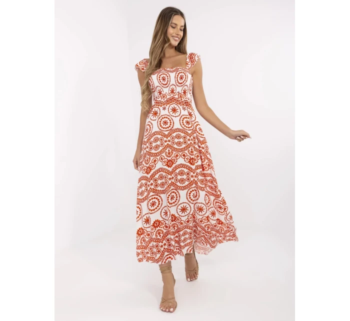 Šaty DHJ SK 13572.09P bielo-čierne