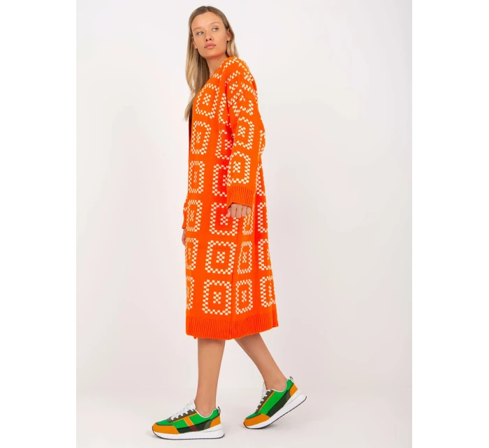 Dámský svetr LC SW model 17650071 oranžový - FPrice