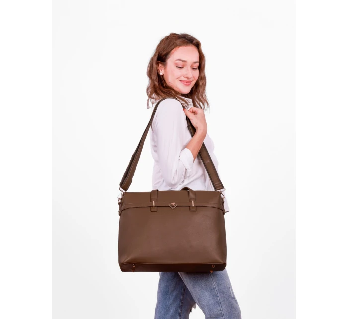 Dámska taška na notebook Vuch Nyara Brown Dámska taška na notebook Vuch Nyara Brown