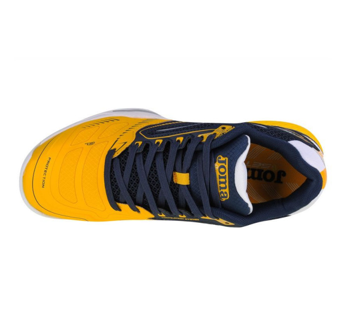 Pánska obuv / tenisky Men TSETS2228T žltá s tmavo modrou - Joma