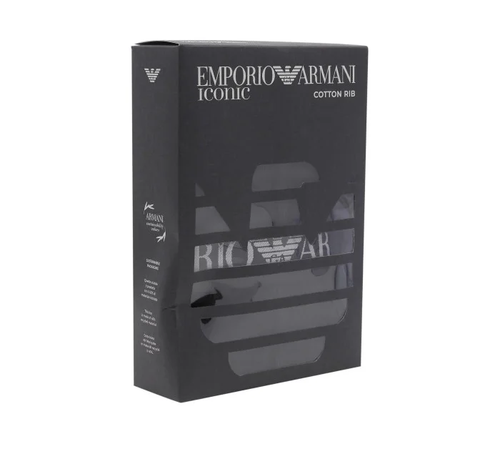 Pánske nohavičky 2Pack 112079 4R502 07320 Black - Emporio Armani