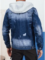 FashionStreet pánska tmavomodrá džínsová bunda TX4690 FashionStreet pánska tmavomodrá džínsová bunda TX4690