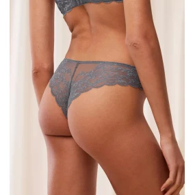 Dámske brazílske nohavičky Sensual Spotlight Highleg - GRAY - šedá 00DK - TRIUMPH