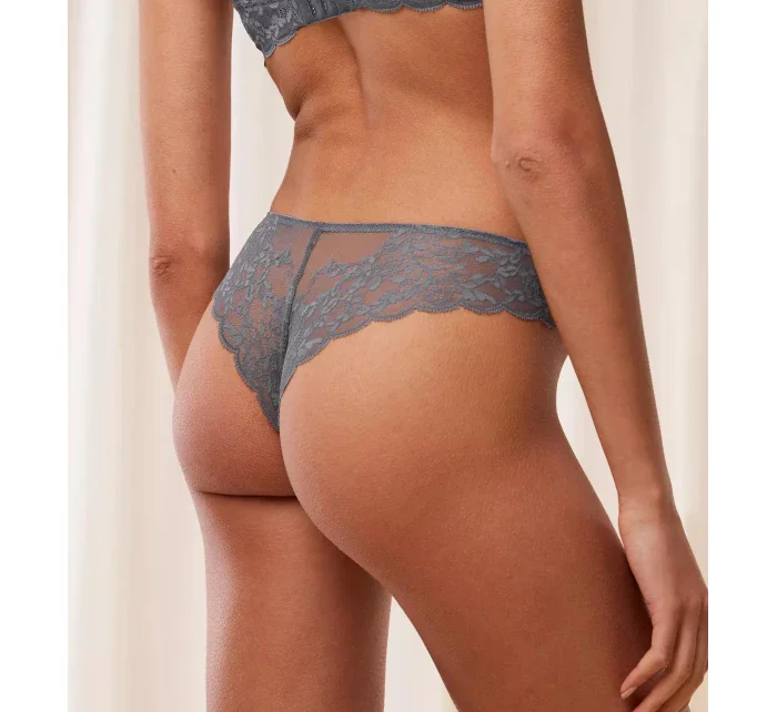 Dámske brazílske nohavičky Sensual Spotlight Highleg - GRAY - šedá 00DK - TRIUMPH