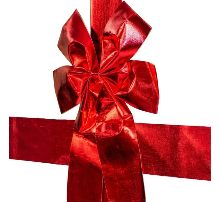 Záves na dvere 33x42 cm červená stuha