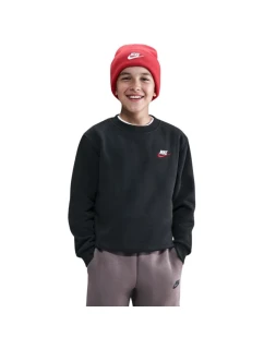 Detská mikina Nike Sportswear Club Fleece Black FD3006 012