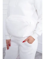 Izolovaná sada s ozdobnou kapsou ecru