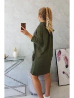 model 18748982 šaty s kapucí - K-Fashion