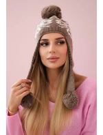 Dámske náušnice Balbina K381 cappuccino