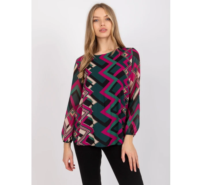 Halenka DHJ BZ tmavě zelená model 17356202 - FPrice Halenka DHJ BZ tmavě zelená model 17356202 - FPrice