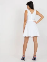 Dámske šaty LK SK 508253 šaty.44P biela - FPrice Dámske šaty LK SK 508253 šaty.44P biela - FPrice