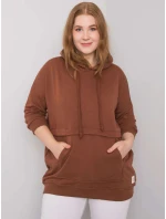 Bluza RV BL model 21798030 ciemny brązowy - FPrice Bluza RV BL model 21798030 ciemny brązowy - FPrice