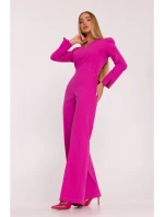 M883 Džínsový overal - ružový