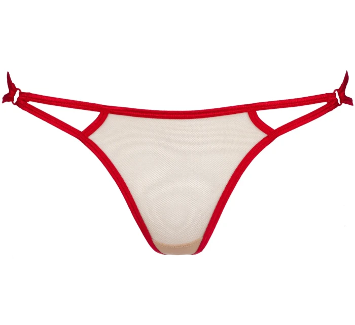 Smyslná tanga model 17682011 červená - Axami