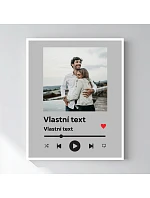 Personalizovaný magický fotorámik – 50x70 – hudobný prehrávač Personalizovaný magický fotorámik – 50x70 – hudobný prehrávač