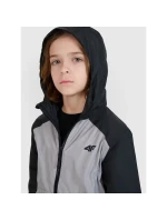 Chlapčenská prechodná bunda 4F 4FJWSS25TJACM185-25S Chlapčenská prechodná bunda 4F 4FJWSS25TJACM185-25S