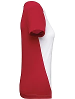 PA Dámské kontrastní sportovní tričko 20. white/red model 22448547 - Kariban ProAct