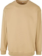 Build your Brand BY 075 Mikina z hrubej bavlny 56.0075 union beige
