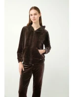 Vamp - Zamatová tepláková súprava s kapucňou 21162 - Vamp