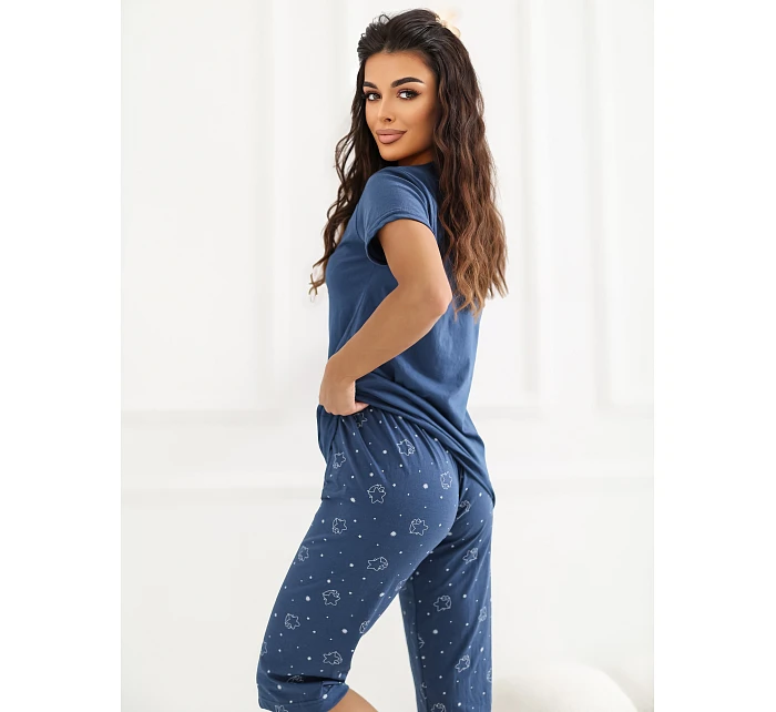 DU PI FP 301.76 tmavomodré pyžamo