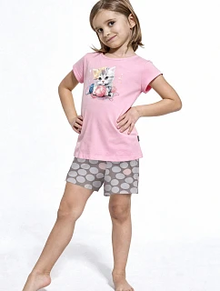 DIEVČENSKÉ DETSKÉ PYŽAMO KR 787/121 KITTY