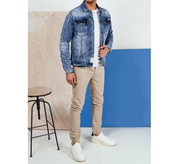 Pánská tmavě modrá džínová bunda Dstreet model 21974394 - FashionStreet