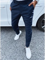 Pánské tmavě modré chinos kalhoty model 21977248 - Dstreet