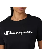 Koszulka damska Champion Short Sleeve czarna 118428 KK001
