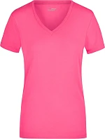 JN Dámské elastické tričko s výstřihem do V 02.0 pink model 22494306 - Daiber JN Dámské elastické tričko s výstřihem do V 02.0 pink model 22494306 - Daiber