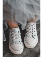 Dziecięce Klasyczne Niskie Trampki BIG STAR HH374094 Niebieskie Dziecięce Klasyczne Niskie Trampki BIG STAR HH374094 Niebieskie