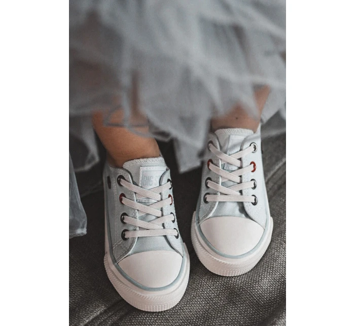 Dziecięce Klasyczne Niskie Trampki BIG STAR HH374094 Niebieskie Dziecięce Klasyczne Niskie Trampki BIG STAR HH374094 Niebieskie