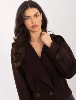 IT KR bunda A9558.62 tmavohnedá