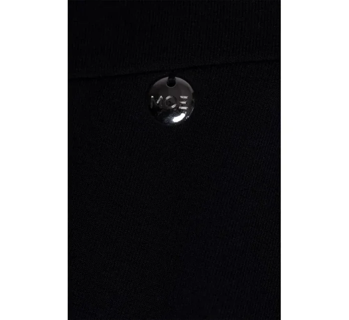 M786 Priliehavé mini šaty - čierne