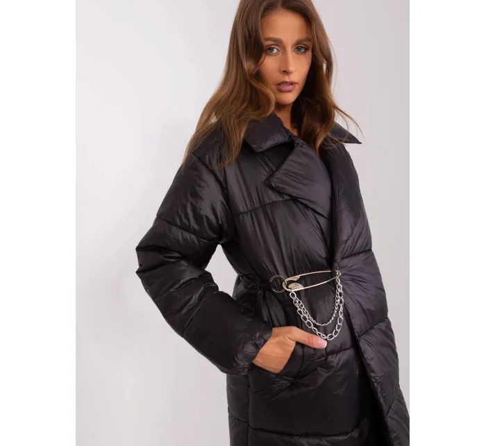 Černá lehká dámská zimní péřová bunda model 21247735 - Factory Price Černá lehká dámská zimní péřová bunda model 21247735 - Factory Price