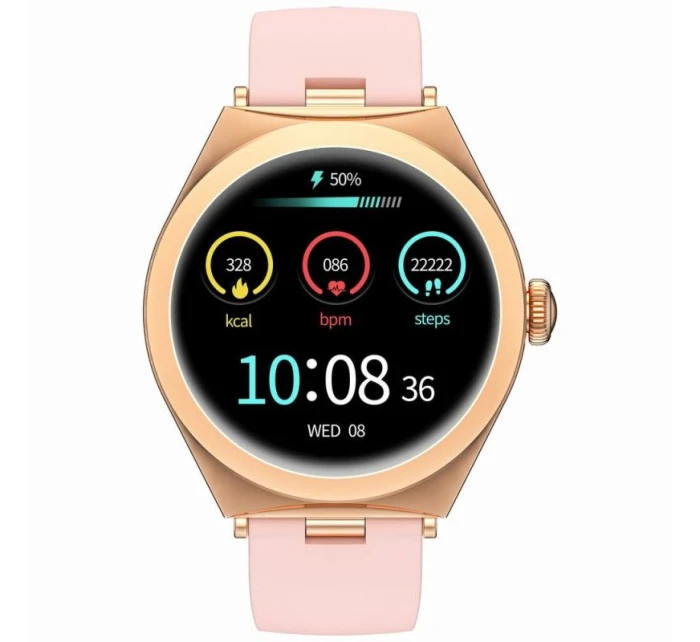 Chytré hodinky Pink Gold Pink model 21807449 - Gravity Chytré hodinky Pink Gold Pink model 21807449 - Gravity