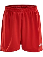 Craft Teamwear Squad Go Short Solid Jr Detské športové šortky 82.5586 jasne červené Craft Teamwear Squad Go Short Solid Jr Detské športové šortky 82.5586 jasne červené