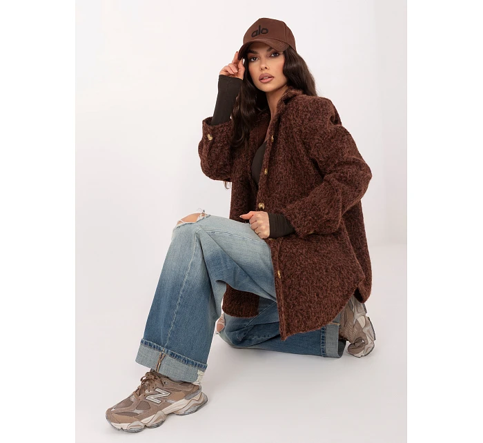 Bunda IT KR 22292.00 tmavohnedá