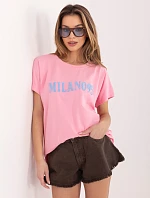 RV tričko TS A1206.84 svetloružové