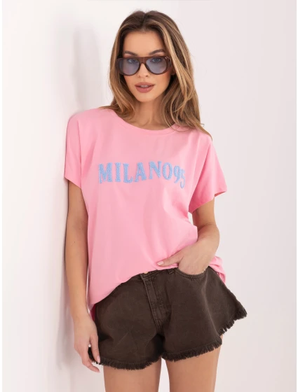 T shirt RV TS model 22020658 jasny różowy - FPrice