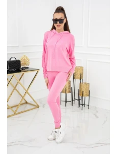 Kim Pearl Buttons pletená súprava PU1121 Pink - Vittoria Ventini