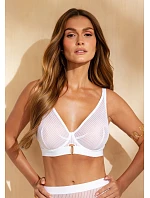 Mäkká podprsenka SC-1215 Lou biela - Kinga