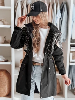 Dámska prechodná bunda FERIPARKA black FashionStreet TY4875