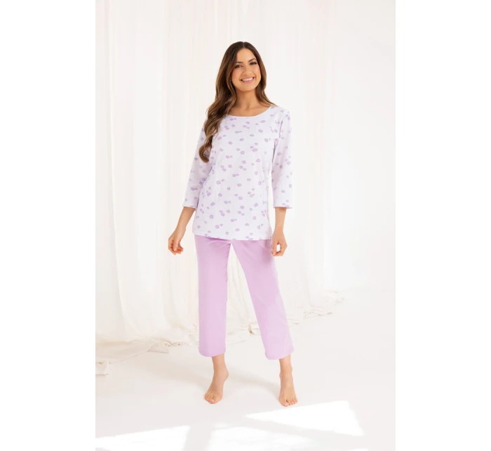 Dámské pyžamo model 21220355 3/4 2XL Z25/26 - Regina
