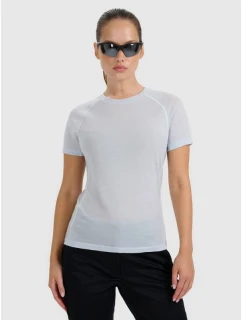 Dámske trekingové tričko z merino vlny 4F 4FWAW25TFTSF1527-34S