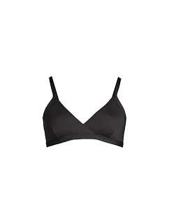 Plavková podprsenka CASALL Overlap Bikini Top, čierna